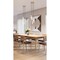 Z-Lite Beau Chandelier, 5-Light, 12 In.W x 12.75 In.H, Rubbed Brass/Clear 740P-5R-RB - alternate 2
